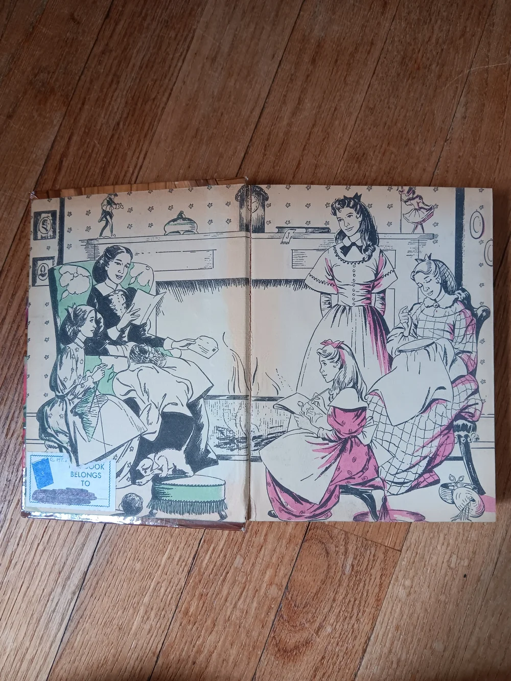 Vintage Little Women By Louisa May Alcott 1955 Edition Hard Cover Book